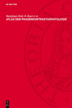 Atlas der Phasenkontrasthämatologie