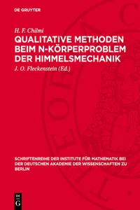 Qualitative Methoden beim n-Körperproblem der Himmelsmechanik_cover