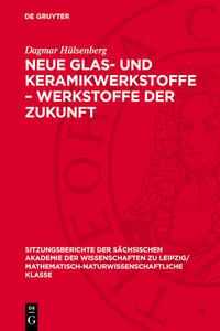 Neue Glas- und Keramikwerkstoffe – Werkstoffe der Zukunft_cover