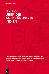 Über die Aufklärung in Indien_cover