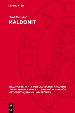 Maldonit