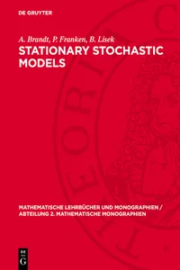 Stationary Stochastic Models_cover