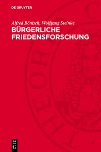 Bürgerliche Friedensforschung_cover