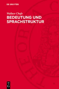 Bedeutung und Sprachstruktur_cover