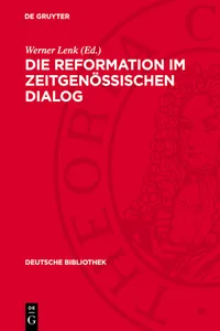 Die Reformation im zeitgenössischen Dialog_cover