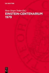 Einstein-Centenarium 1979_cover