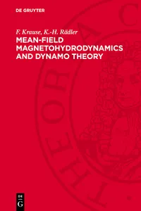 Mean-Field Magnetohydrodynamics and Dynamo Theory_cover