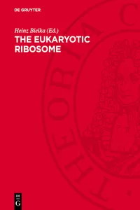 The Eukaryotic Ribosome_cover