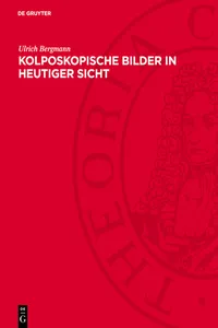 Kolposkopische Bilder in heutiger Sicht_cover