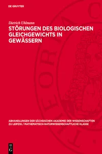 Störungen des biologischen Gleichgewichts in Gewässern_cover