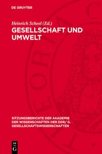 Gesellschaft und Umwelt_cover