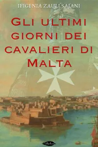 Gli ultimi giorni dei cavalieri di Malta_cover