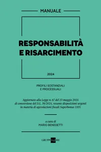 Responsabilità e risarcimento 2024_cover