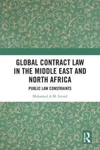 Global Contract Law in the Middle East and North Africa_cover