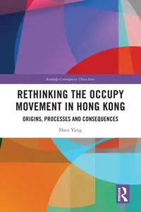 Rethinking the Occupy Movement in Hong Kong_cover