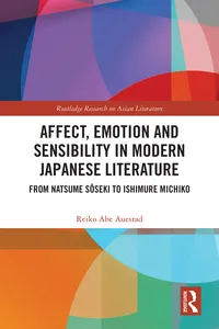 Affect, Emotion and Sensibility in Modern Japanese Literature_cover