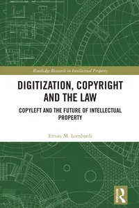 Digitization, Copyright and the Law_cover