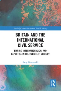 Britain and the International Civil Service_cover