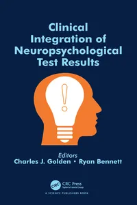 Clinical Integration of Neuropsychological Test Results_cover