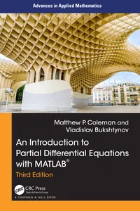 An Introduction to Partial Differential Equations with MATLAB_cover