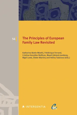 The Principles of European Fam