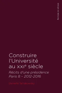 Construire l'Université au XXIe siècle_cover