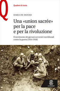 Una «union sacrée» per la pace e per la rivoluzione_cover