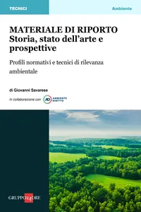 Materiale di riporto: storia, stato dell'arte e prospettive_cover