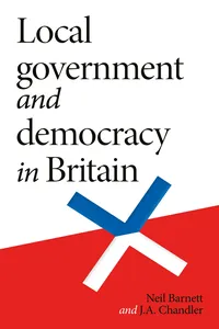 Local government and democracy in Britain_cover