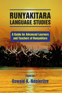 Runyakitara of language studies_cover