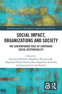 Social Impact, Organizations and Society_cover