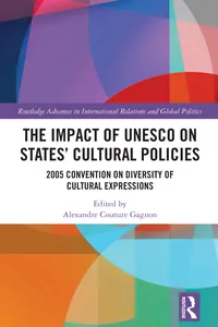 The Impact of UNESCO on States' Cultural Policies_cover