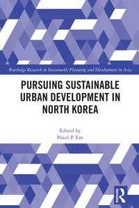 Pursuing Sustainable Urban Development in North Korea_cover