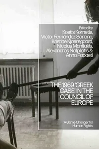 The 1969 ‘Greek Case’ in the Council of Europe_cover