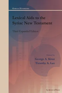 Lexical Aids to the Syriac New Testament_cover