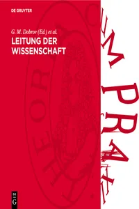 Leitung der Wissenschaft_cover