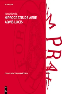 Hippocratis de aere aqvis locis_cover