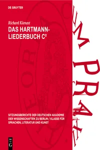 Das Hartmann-Liederbuch C 2_cover