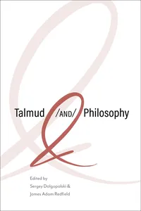 Talmud &lt;i&gt;and&lt;/i&gt; Philosophy_cover