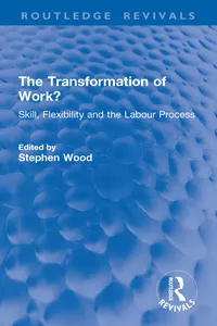 The Transformation of Work?_cover