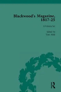 Blackwood's Magazine, 1817-25_cover