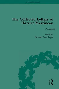 The Collected Letters of Harriet Martineau_cover