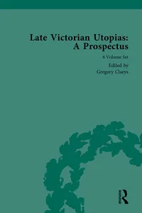 Late Victorian Utopias: A Prospectus_cover