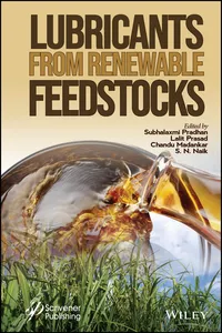 Lubricants from Renewable Feedstocks_cover