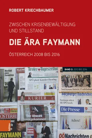 Zwischen Krisenbewältigung und Stillstand. Die Ära Faymann