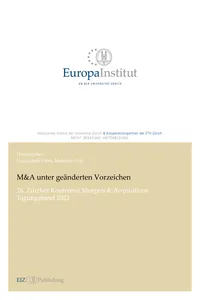 M&A unter geänderten Vorzeichen_cover