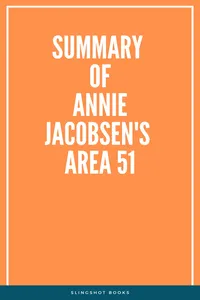 Summary of Annie Jacobsen's Area 51_cover