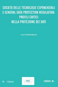 Società delle tecnologie esponenziali e General Data Protection Regulation_cover