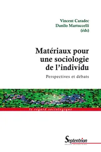 Matériaux pour une sociologie de l'individu_cover