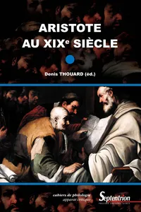 Aristote au XIXe siècle_cover